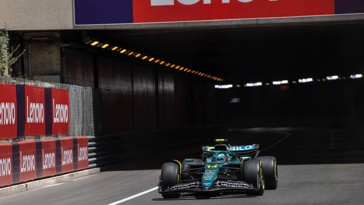 NÂ°14 Fernando Alonso ESP Aston Martin Aramco Formula One Team during TAG Heuer Grand Prix de Monaco 2025 - Pranctice 3 and Qualifying, Formula 1 Championship in Monaco, Principality of Monaco, May 24 2025  Copyright: xOttoxMoretti IPAxSportx xipa-agency.netx xx IPA_58173625 IPA_Agency_IPA58173625