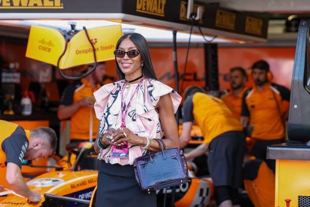Supermodel, Naomi Campbell, Qualifying, Monaco Grand Prix, Motorsport, Men, Formula 1, 24 05 2025 Monte Carlo Monaco MCO Copyright: xkolbert-press ChristianxKolbertx