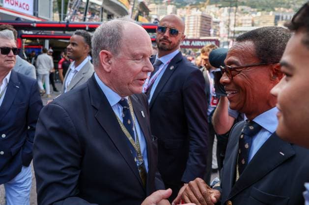 Prince of Monaco Albert II, Qualifying, Monaco Grand Prix, Motorsport, Men, Formula 1, 24 05 2025 Monte Carlo Monaco MCO Copyright: xkolbert-press ChristianxKolbertx