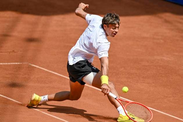 Cobolli Flavio ITA 25 05 2025 Tennis Hamburg Open ATP 500, Tennis Stadium am Rothenbaum, Hamburg, Copyright: xpepphotox xHorstxMauelshagenx pep00321, pep_20250524_hm_46536