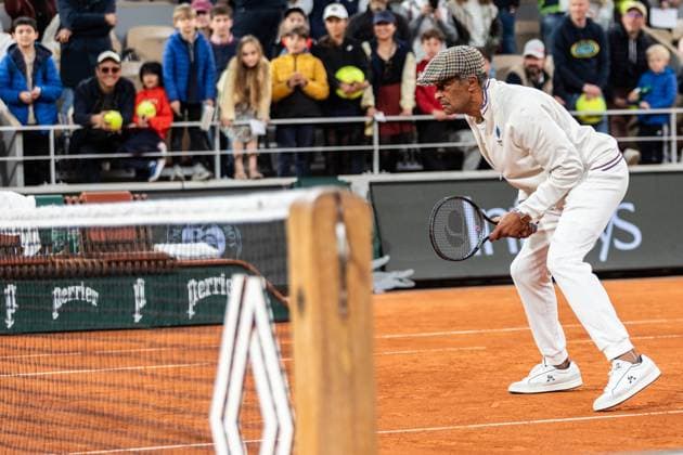 2025 French Open - Yannick Noah Day Yannick Noah Show at Yannick Noah Day during the 2025 French Open at Roland Garros on May 24, 2025 in Paris, France. Photo by Nasser Berzane ABACAPRESS.COM Paris France  Copyright: xBerzanexNasser ABACAx