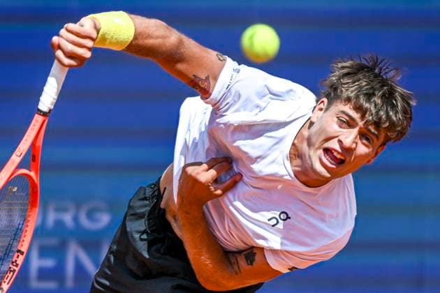 Cobolli Flavio ITA 25 05 2025 Tennis Hamburg Open ATP 500, Tennis Stadium am Rothenbaum, Hamburg, Copyright: xpepphotox xHorstxMauelshagenx pep00321, pep_20250524_hm_46588