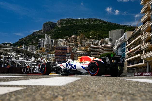F1 Grand Prix of Monaco - Qualifying Isack Hadjar of the Team Visa Cash App Racing Bulls Formula One Team, Honda RBPT, participates in a practice session during the FIA Formula One World Championship, WM, Weltmeisterschaft F1 Monaco Grand Prix in Monte Carlo, Monaco, on May 24, 2025. Monte Carlo Monaco  Copyright: xLucaxBarsalix originalFilename:barsali-notitle250524_nppPj.jpg