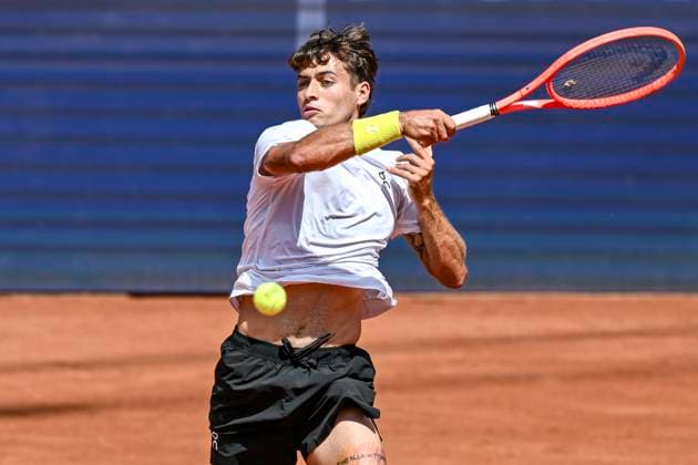Cobolli Flavio ITA 25 05 2025 Tennis Hamburg Open ATP 500, Tennis Stadium am Rothenbaum, Hamburg, Copyright: xpepphotox xHorstxMauelshagenx pep00321, pep_20250524_hm_46646