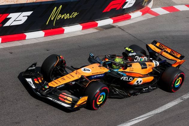 Formula 1 TAG Heuer Grand Prix de Monaco 2025 Dan Schiumarini OVERTAKE MAXPPP - 24 05 2025 04 NORRIS Lando (gbr), McLaren F1 Team, action during the Formula 1 TAG Heuer Grand Prix de Monaco 2025, the 8th round of the 2025 FIA Formula 1 World Championship, WM, Weltmeisterschaft on the Circuit de Monaco from May 22 to 25, 2025, in Monte Carlo, Monaco - F1 Grand Prix Of Monaco  Copyright: xOVERTAKE MAXPPPxDanxSchiumarinix OVT202505242896 monaco OVT202505242896