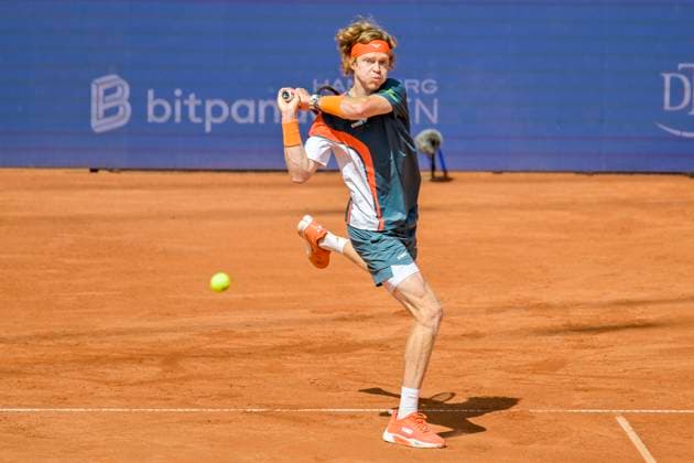 Andrey Rublev 25 05 2025 Tennis Hamburg Open ATP 500, Tennisstadium am Rothenbaum, Hamburg, HH Germany Copyright: xpepphotox xHorstxMauelshagenx pep00321, pep_20250524_hm_47060