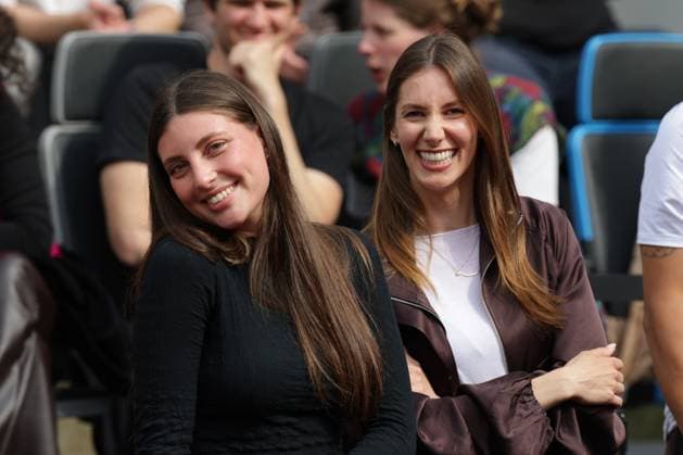 GER, Hamburg, xFSx , ATP 500 , Mens Tennis Tournament Bitpanda Hamburg Open 2025, Final Mens Singles , 24 05 2025 Matilde Galli the girlfriend of Flavio Cobolli ITA with girlfriend Copyright: HMBxMedia FernandoxSoares
