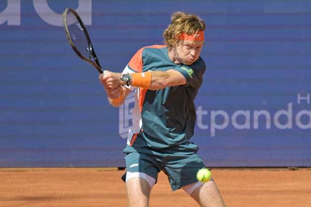 Andrey Rublev 25 05 2025 Tennis Hamburg Open ATP 500, Tennis Stadium am Rothenbaum, Hamburg, Copyright: xpepphotox xHorstxMauelshagenx pep00321, pep_20250524_hm_46949