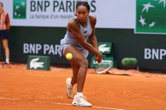 May 24, 2025, Paris, Celestynow, France: COCO GAUFF of USA during practice session before French Open 2025 at Roland Garros in Paris. Paris France - ZUMAc278 20250524_zsp_c278_034 Copyright: xMarcinxCholewinskix