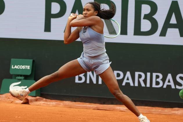 May 24, 2025, Paris, Celestynow, France: COCO GAUFF of USA during practice session before French Open 2025 at Roland Garros in Paris. Paris France - ZUMAc278 20250524_zsp_c278_038 Copyright: xMarcinxCholewinskix