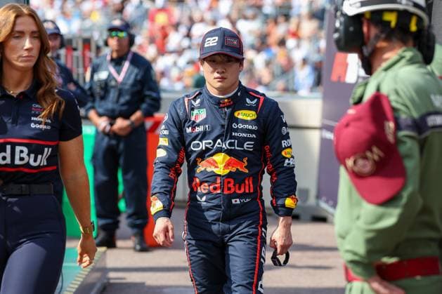 Yuki Tsunoda Oracle Red Bull Racing comes out of the pit lane, Qualifying, Monaco Grand Prix, Motorsport, Men, Formula 1, 24 05 2025 Monte Carlo Monaco MCO Copyright: xkolbert-press ChristianxKolbertx