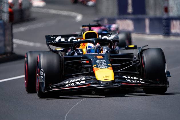 F1 2025: Monaco Grand Prix in Monaco Oracle Red Bull Racing 1 Team s Dutch driver Max Verstappen seen during the free practice three of the Formula 1 Monaco Grand Prix 2025. Monaco Monaco Copyright: xLucaxMartinix xSOPAxImagesx LMC02911