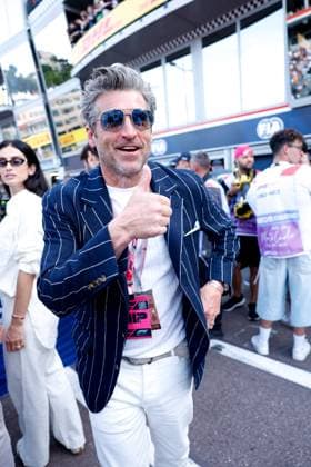 Patrick Dempsey, F1 Grand Prix of Monaco at Circuit de Monaco on May 24, 2025 in Monte Carlo, Monaco Photo by HOCH ZWEI Monte Carlo Monaco