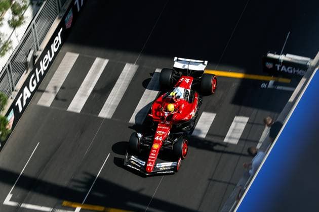 44 Lewis Hamilton GBR, Scuderia Ferrari HP , F1 Grand Prix of Monaco at Circuit de Monaco on May 24, 2025 in Monte Carlo, Monaco Photo by HOCH ZWEI Monte Carlo Monaco