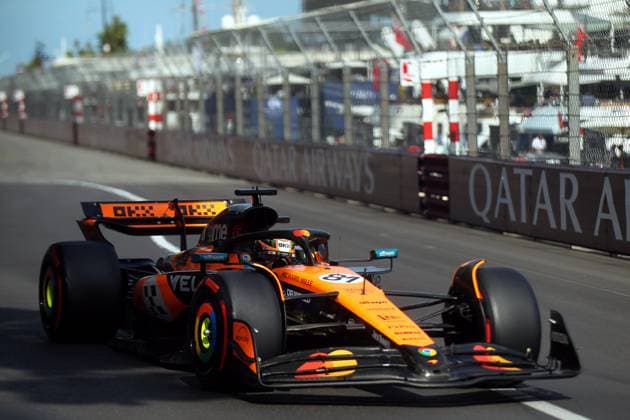 GP MONACO QUALIFICATIONS PHOTOPQR NICE MATIN Jean François Ottonello ; Monaco ; 24 05 2025 ; 82e Grand Prix de Monaco 2025 - Formule 1 Qualifications - 81 OSCAR PIASTRI MCLAREN - F1 Grand Prix Of Monaco Monaco France  Copyright: xPHOTOPQR NICExMATIN MAXPPPxJeanxFrançoisxOttonellox 20250524NIM3251 monaco 20250524NIM3251