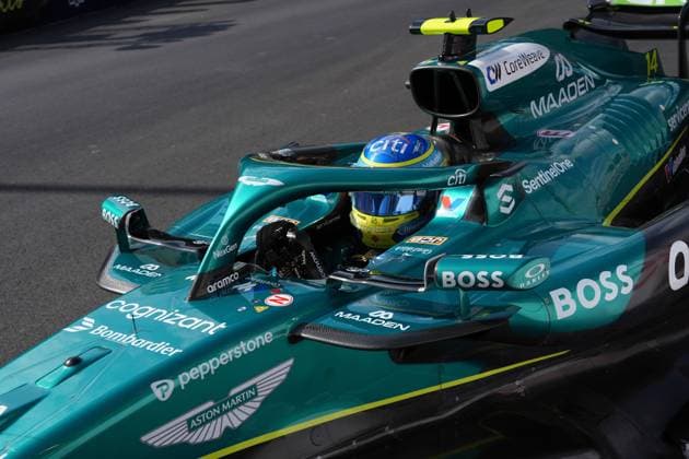 24 05 2025, Circuit de Monaco, Monte Carlo, Formula 1 Grand Prix Monaco 2025 ,in the picture Fernando Alonso ESP , Aston Martin Aramco Cognizant Formula One Team Photo by Hasan Bratic DeFodi Images