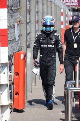 Formula 1 Grand Prix Monaco 2025 24 05 2025, Circuit de Monaco, Monte Carlo, Formula 1 Grand Prix Monaco 2025 ,in picture After his retirement Andrea Kimi Antonelli ITA , Mercedes AMG Petronas Formula One Team goes back to the paddock nordphotoxGmbHx xBratic nph00250