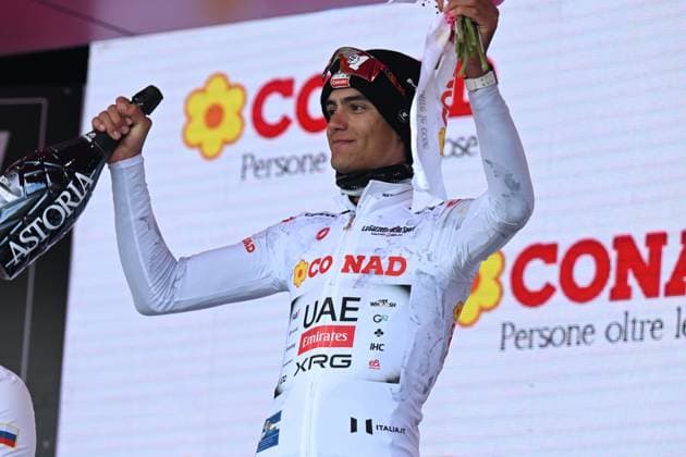 24-05-2025 Giro D italia; Tappa 14 Treviso - Gorizia; 2025, Uae Team Emirates - Xrg; Del Toro Romero, Isaac; Gorizia; 