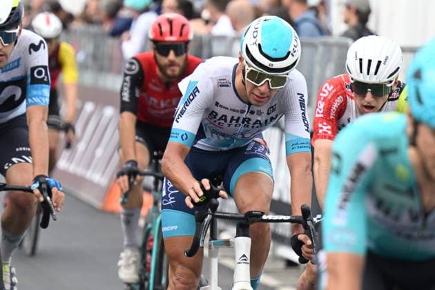 24-05-2025 Giro D italia; Tappa 14 Treviso - Gorizia; 2025, Bahrain - Victorious; Tiberi, Antonio; Gorizia; 