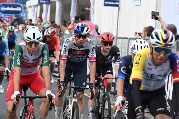 24-05-2025 Giro D italia; Tappa 14 Treviso - Gorizia; 2025, Red Bull - Bora Hansgrohe; Roglic, Primoz; Gorizia; 