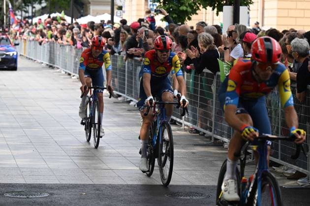24-05-2025 Giro D italia; Tappa 14 Treviso - Gorizia; 2025, Lidl - Trek; Ciccone, Giulio; Gorizia; 