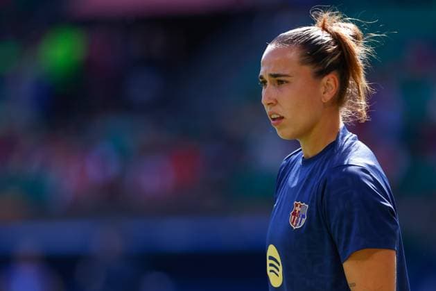 May 24, 2025, Lisbon, Lisbon, Portugal: Catalina Coll of FC Barcelona, Barca looks on during the UEFA Women s Champions League Final 2025 football match played between Arsenal WFC and FC Barcelona at Jose Alvalade Stadium on May 24, 2025, in Lisbon, Portugal. Lisbon Portugal - ZUMAa181 20250524_zaa_a181_083 Copyright: xDennisxAgyemanx