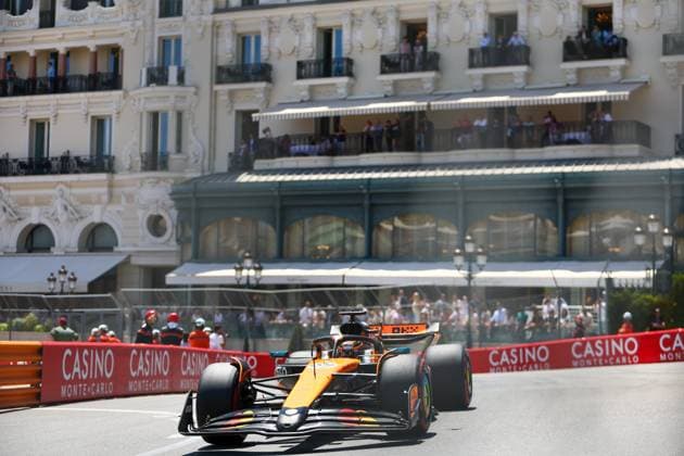 Oscar Piastri (AUS) - McLaren Formula 1 Team - McLaren MCL39 - Mercedes during Formula 1 Tag Heurer Grand Prix de Monaco 2025 at Monte Carlo (MC), may 23-25 2025 Formula 1 Tag Heurer Grand Prix de Monaco 2025