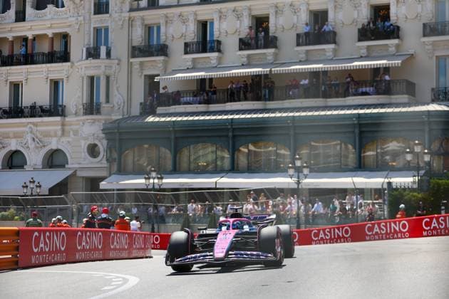 Pierre Gasly (FRA) - Alpine F1 Team - Alpine A525 - Renault during Formula 1 Tag Heurer Grand Prix de Monaco 2025 at Monte Carlo (MC), may 23-25 2025 Formula 1 Tag Heurer Grand Prix de Monaco 2025