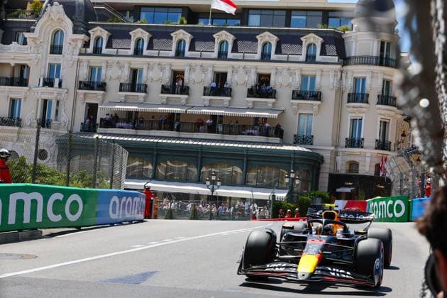Yuki Tsunoda (JPN) - Oracle Red Bull Racing - Red Bull RB21 - Honda RBPT during Formula 1 Tag Heurer Grand Prix de Monaco 2025 at Monte Carlo (MC), may 23-25 2025 Formula 1 Tag Heurer Grand Prix de Monaco 2025