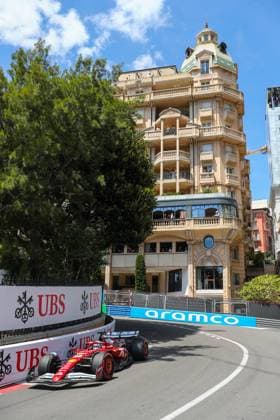 Charles Leclerc (MON) - Scuderia Ferrari - Ferrari SF-25 - Ferrariduring Formula 1 Tag Heurer Grand Prix de Monaco 2025 at Monte Carlo (MC), may 23-25 2025 Formula 1 Tag Heurer Grand Prix de Monaco 2025 Alessio De Marco