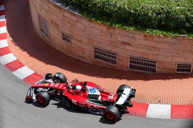Charles Leclerc (MON) - Scuderia Ferrari - Ferrari SF-25 - Ferrari during Formula 1 Tag Heurer Grand Prix de Monaco 2025 at Monte Carlo (MC), may 23-25 2025 Formula 1 Tag Heurer Grand Prix de Monaco 2025