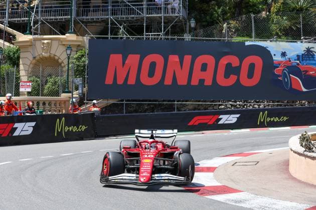 Charles Leclerc (MON) - Scuderia Ferrari - Ferrari SF-25 - Ferrari during Formula 1 Tag Heurer Grand Prix de Monaco 2025 at Monte Carlo (MC), may 23-25 2025 Formula 1 Tag Heurer Grand Prix de Monaco 2025
