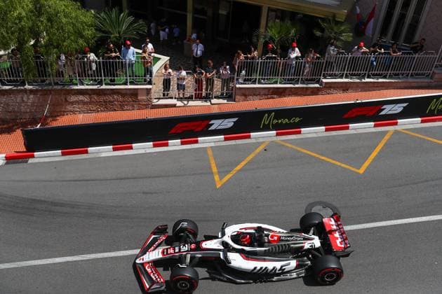 Esteban Ocon (FRA) - Haas F1 Team - Haas VF-25 - Ferrari during Formula 1 Tag Heurer Grand Prix de Monaco 2025 at Monte Carlo (MC), may 23-25 2025 Formula 1 Tag Heurer Grand Prix de Monaco 2025 Alessio De Marco