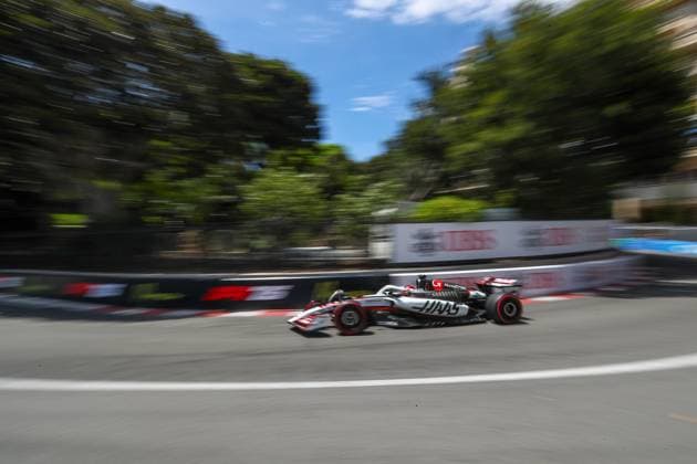 Esteban Ocon (FRA) - Haas F1 Team - Haas VF-25 - Ferrari during Formula 1 Tag Heurer Grand Prix de Monaco 2025 at Monte Carlo (MC), may 23-25 2025 Formula 1 Tag Heurer Grand Prix de Monaco 2025 Alessio De Marco