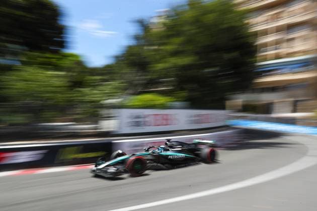 George Russell (GBR) - Mercedes-AMG PETRONAS F1 Team - Mercedes W16 - Mercedes E Performanceduring Formula 1 Tag Heurer Grand Prix de Monaco 2025 at Monte Carlo (MC), may 23-25 2025 Formula 1 Tag Heurer Grand Prix de Monaco 2025 Alessio De Marco
