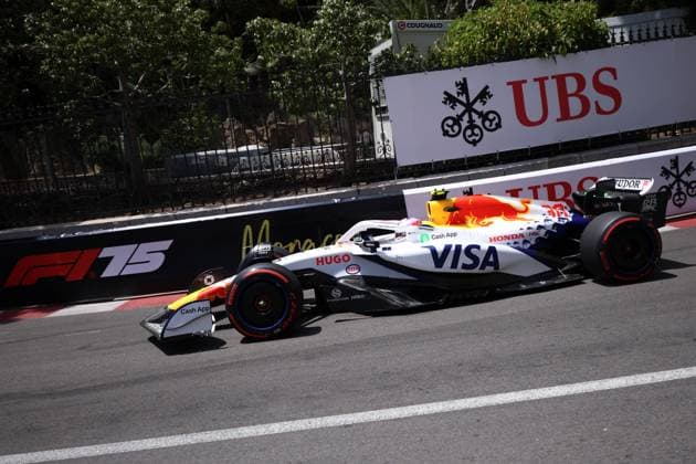 F1 Gran Prix of Monaco Liam Lawson of Racing Bulls Formula One Team on track during qualifying for the F1 Grand Prix of Monaco at Circuit de Monaco on May 24, 2025 in Monte-Carlo, Monaco. Monaco Monte-Carlo Monaco Copyright: xMarcoxCanonierox