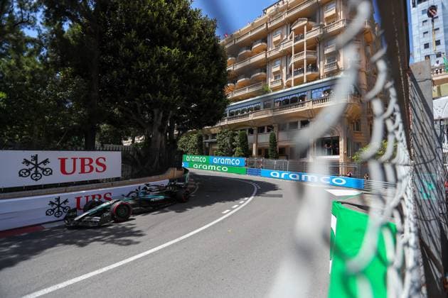 George Russell (GBR) - Mercedes-AMG PETRONAS F1 Team - Mercedes W16 - Mercedes E Performanceduring Formula 1 Tag Heurer Grand Prix de Monaco 2025 at Monte Carlo (MC), may 23-25 2025 Formula 1 Tag Heurer Grand Prix de Monaco 2025 Alessio De Marco