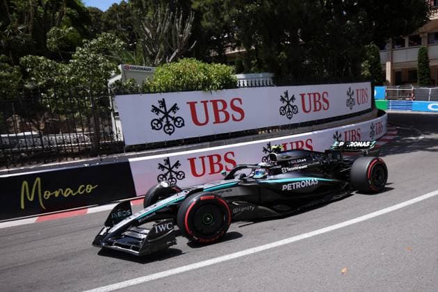 F1 Gran Prix of Monaco Andrea Kimi Antonelli of Mercedes-AMG F1 Team on track during qualifying for the F1 Grand Prix of Monaco at Circuit de Monaco on May 24, 2025 in Monte-Carlo, Monaco. Monaco Monte-Carlo Monaco Copyright: xMarcoxCanonierox