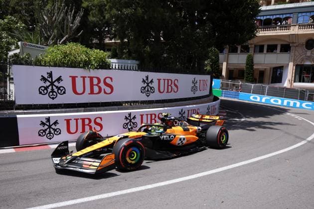 F1 Gran Prix of Monaco Lando Norris of McLaren Formula 1 Team on track during qualifying for the F1 Grand Prix of Monaco at Circuit de Monaco on May 24, 2025 in Monte-Carlo, Monaco. Monaco Monte-Carlo Monaco Copyright: xMarcoxCanonierox