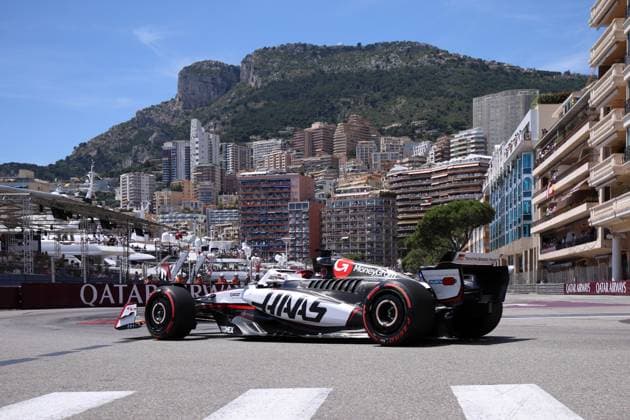 F1 Gran Prix of Monaco Esteban Ocon of Haas F1 on track during qualifying for the F1 Grand Prix of Monaco at Circuit de Monaco on May 24, 2025 in Monte-Carlo, Monaco. Monaco Monte-Carlo Monaco Copyright: xMarcoxCanonierox