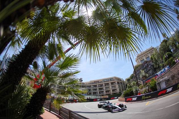 George Russell (GBR) - Mercedes-AMG PETRONAS F1 Team - Mercedes W16 - Mercedes E Performance during Formula 1 Tag Heurer Grand Prix de Monaco 2025 at Monte Carlo (MC), may 23-25 2025 Formula 1 Tag Heurer Grand Prix de Monaco 2025