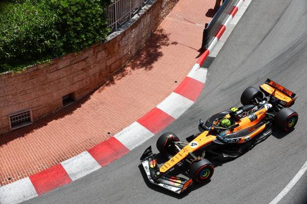 Lando Norris (GBR) - McLaren Formula 1 Team - McLaren MCL39 - Mercedesduring Formula 1 Tag Heurer Grand Prix de Monaco 2025 at Monte Carlo (MC), may 23-25 2025 Formula 1 Tag Heurer Grand Prix de Monaco 2025