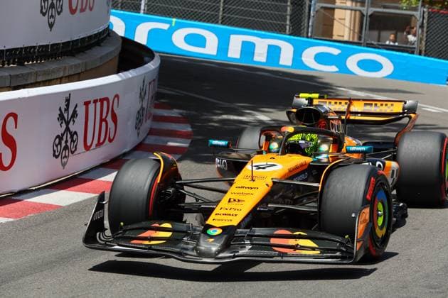 Lando Norris (GBR) - McLaren Formula 1 Team - McLaren MCL39 - Mercedes during Formula 1 Tag Heurer Grand Prix de Monaco 2025 at Monte Carlo (MC), may 23-25 2025 Formula 1 Tag Heurer Grand Prix de Monaco 2025
