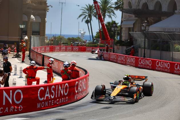 Lando Norris (GBR) - McLaren Formula 1 Team - McLaren MCL39 - Mercedes during Formula 1 Tag Heurer Grand Prix de Monaco 2025 at Monte Carlo (MC), may 23-25 2025 Formula 1 Tag Heurer Grand Prix de Monaco 2025