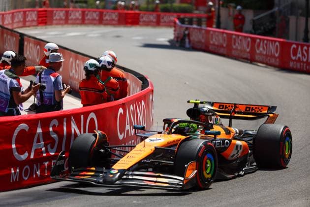Lando Norris (GBR) - McLaren Formula 1 Team - McLaren MCL39 - Mercedes during Formula 1 Tag Heurer Grand Prix de Monaco 2025 at Monte Carlo (MC), may 23-25 2025 Formula 1 Tag Heurer Grand Prix de Monaco 2025
