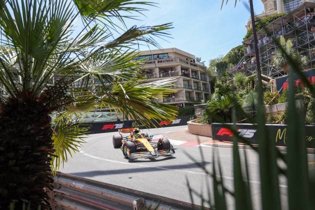 Lando Norris (GBR) - McLaren Formula 1 Team - McLaren MCL39 - Mercedes during Formula 1 Tag Heurer Grand Prix de Monaco 2025 at Monte Carlo (MC), may 23-25 2025 Formula 1 Tag Heurer Grand Prix de Monaco 2025