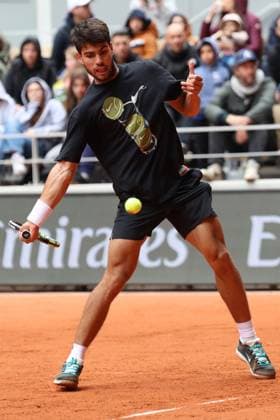Roland Garros 2025 Grigor Dimitrow during training before Roland Garros 2025 tennis tournament in Paris France on 24 May 2025. Paris France  Copyright: xFotoxOlimpikx originalFilename:jastrzebowski-rolandga250524_npbxl.jpg