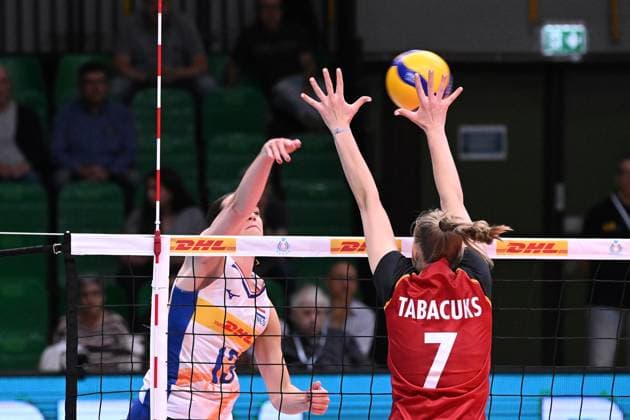 Van de Vosse ( Holland) during the match Germany vs Holland at Pala Panini Modena 24may2025 , AIA AeQuilibrium Cup Women Elite.  Copyright: xDuilioxDellaxLibera IPAxSportx xipa-agency.netx xx IPA_58187923 IPA_Agency_IPA58187923
