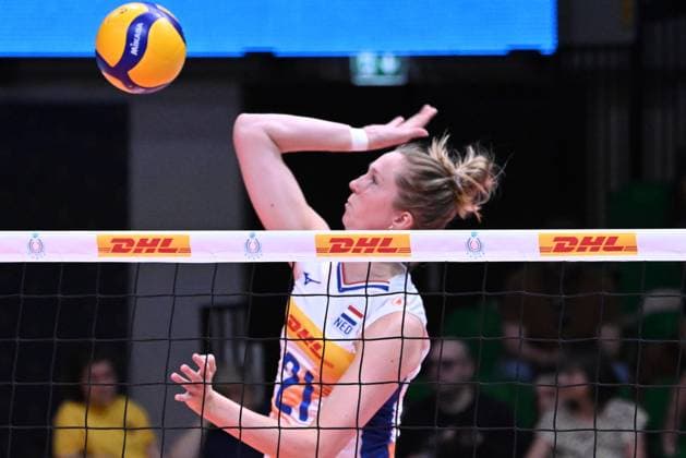 Istuut Britte ( Holland ) during the match Germany vs Holland at Pala Panini Modena 24may2025 , AIA AeQuilibrium Cup Women Elite.  Copyright: xDuilioxDellaxLibera IPAxSportx xipa-agency.netx xx IPA_58188020 IPA_Agency_IPA58188020