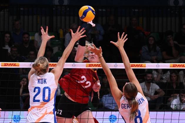 Strubbe Monique ( Germany ) during the match Germany vs Holland at Pala Panini Modena 24may2025 , AIA AeQuilibrium Cup Women Elite.  Copyright: xDuilioxDellaxLibera IPAxSportx xipa-agency.netx xx IPA_58188069 IPA_Agency_IPA58188069